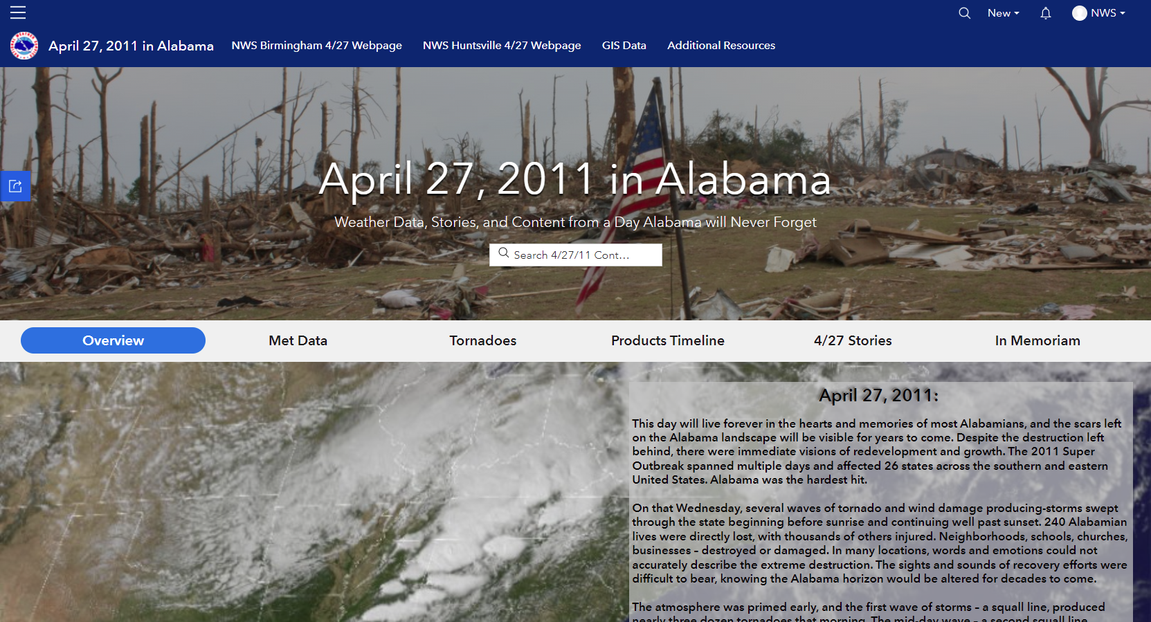 April 27, 2011 in Alabama