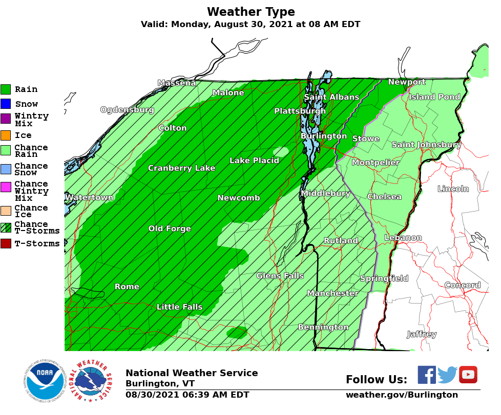 BTV Winter Weather Forecasts