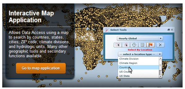 Interactive Map Application