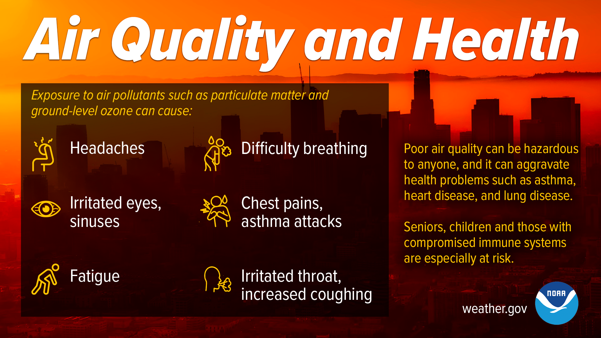 Air Quality - Symptoms & Safety