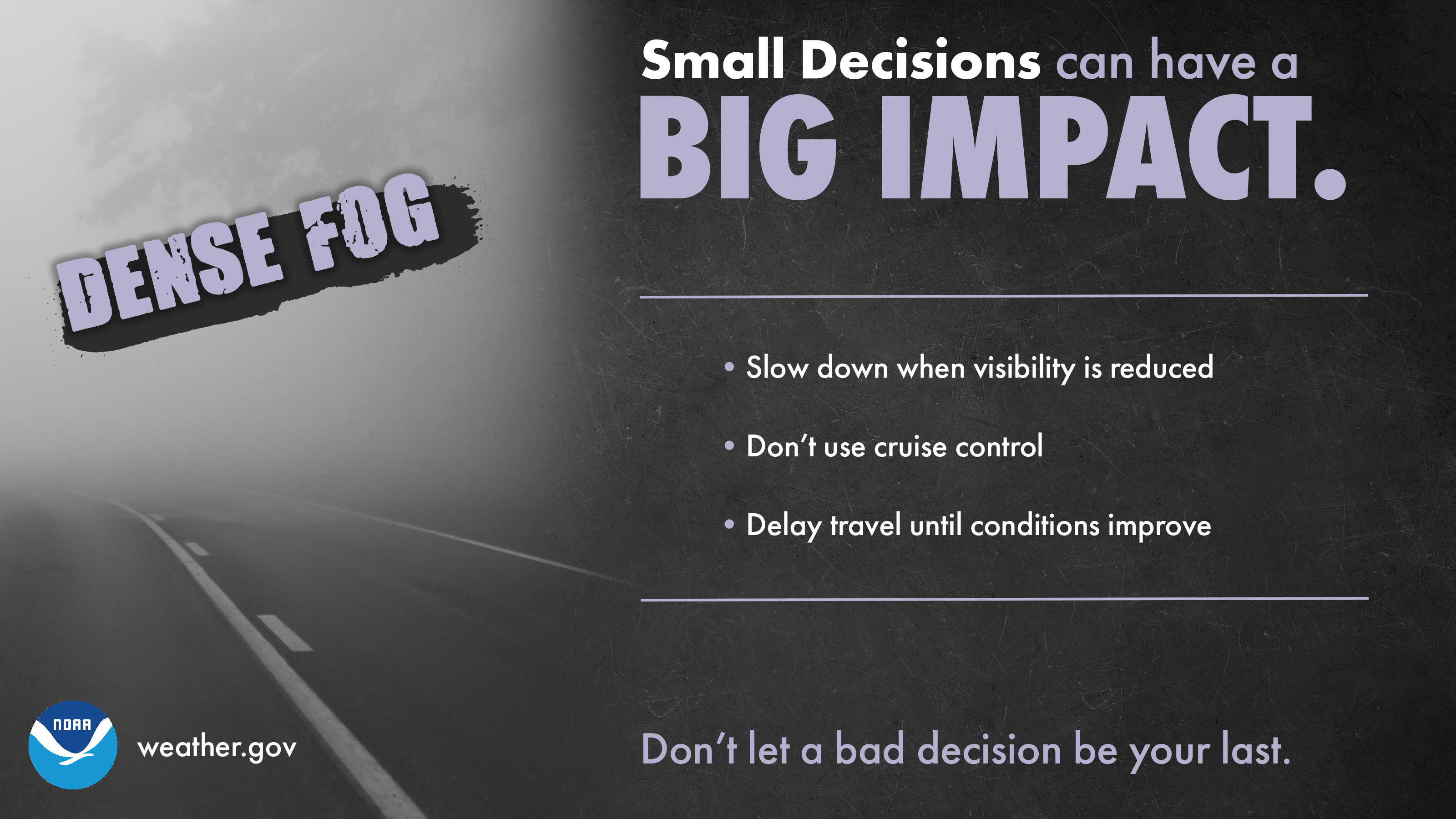 Fog - Small Decisions
