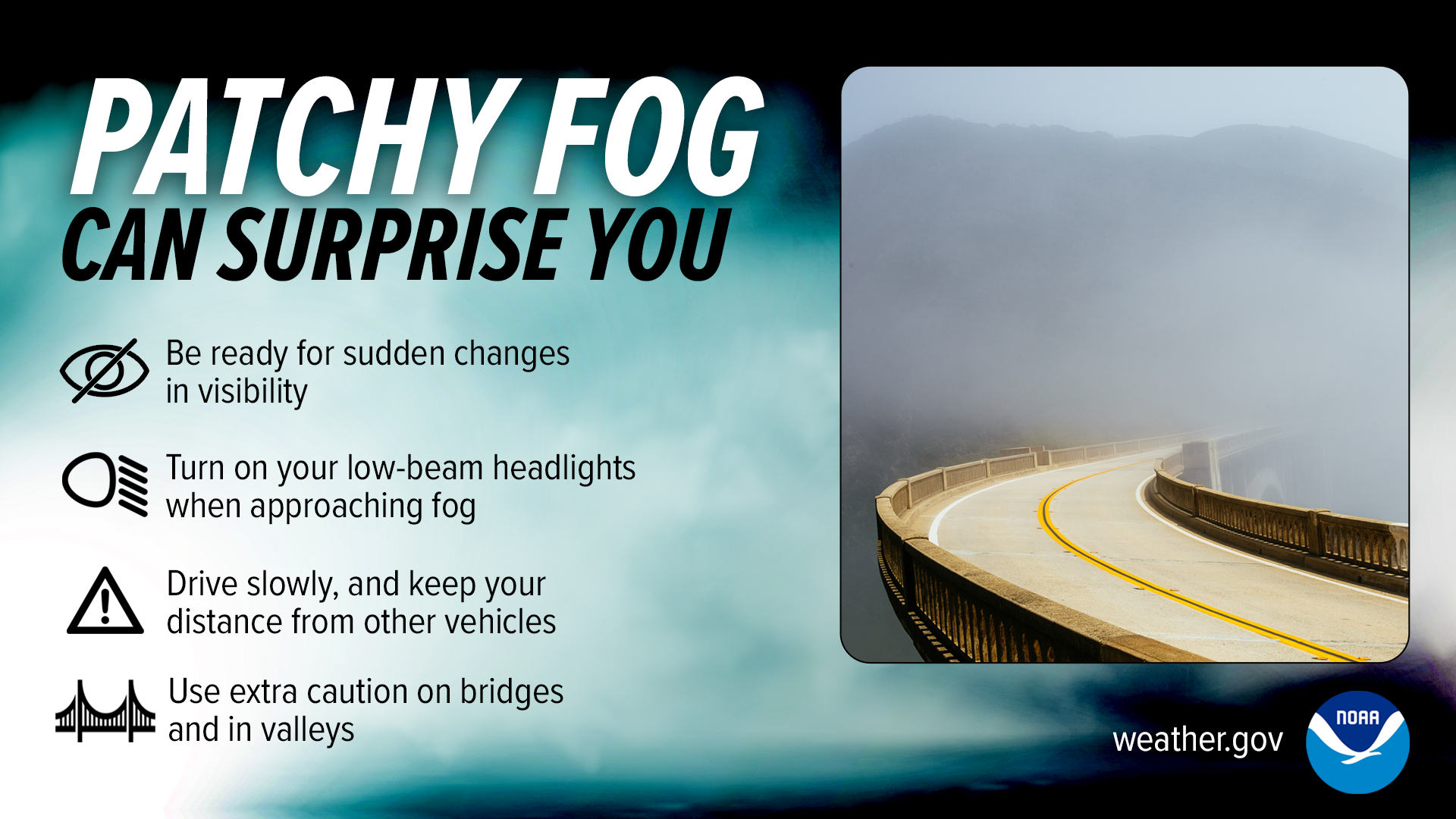 Fog - Patchy Fog Safety