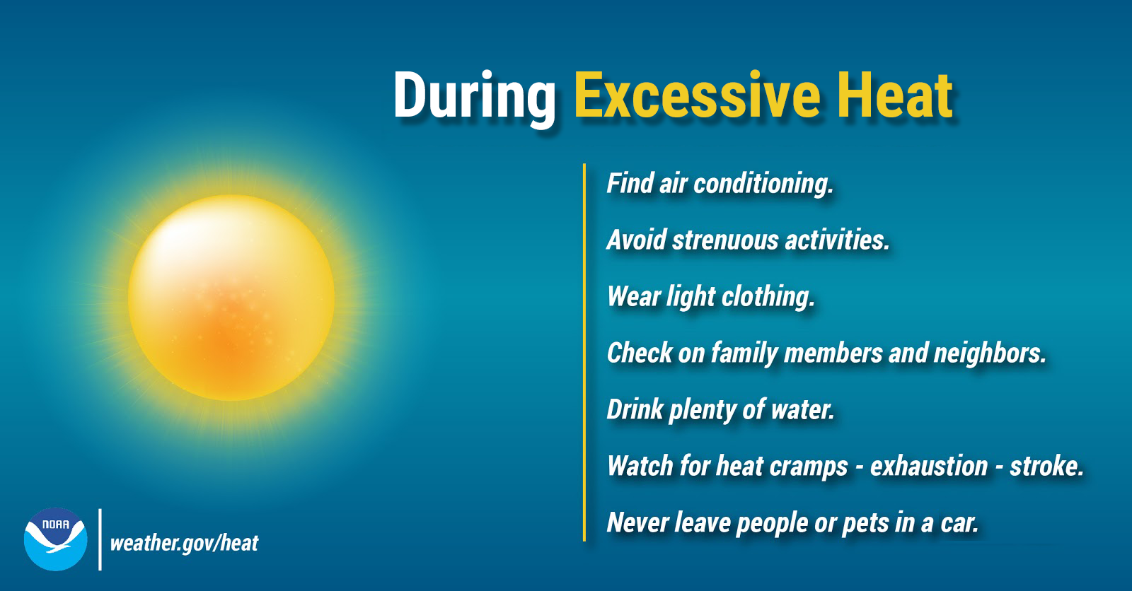 Heat - Excessive Heat Actions
