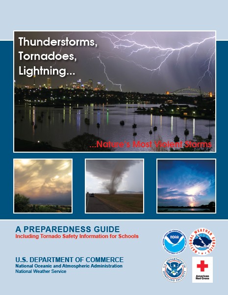 Thunderstorms, Tornadoes, and Lightning brochure