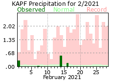 February Precipitation 2021