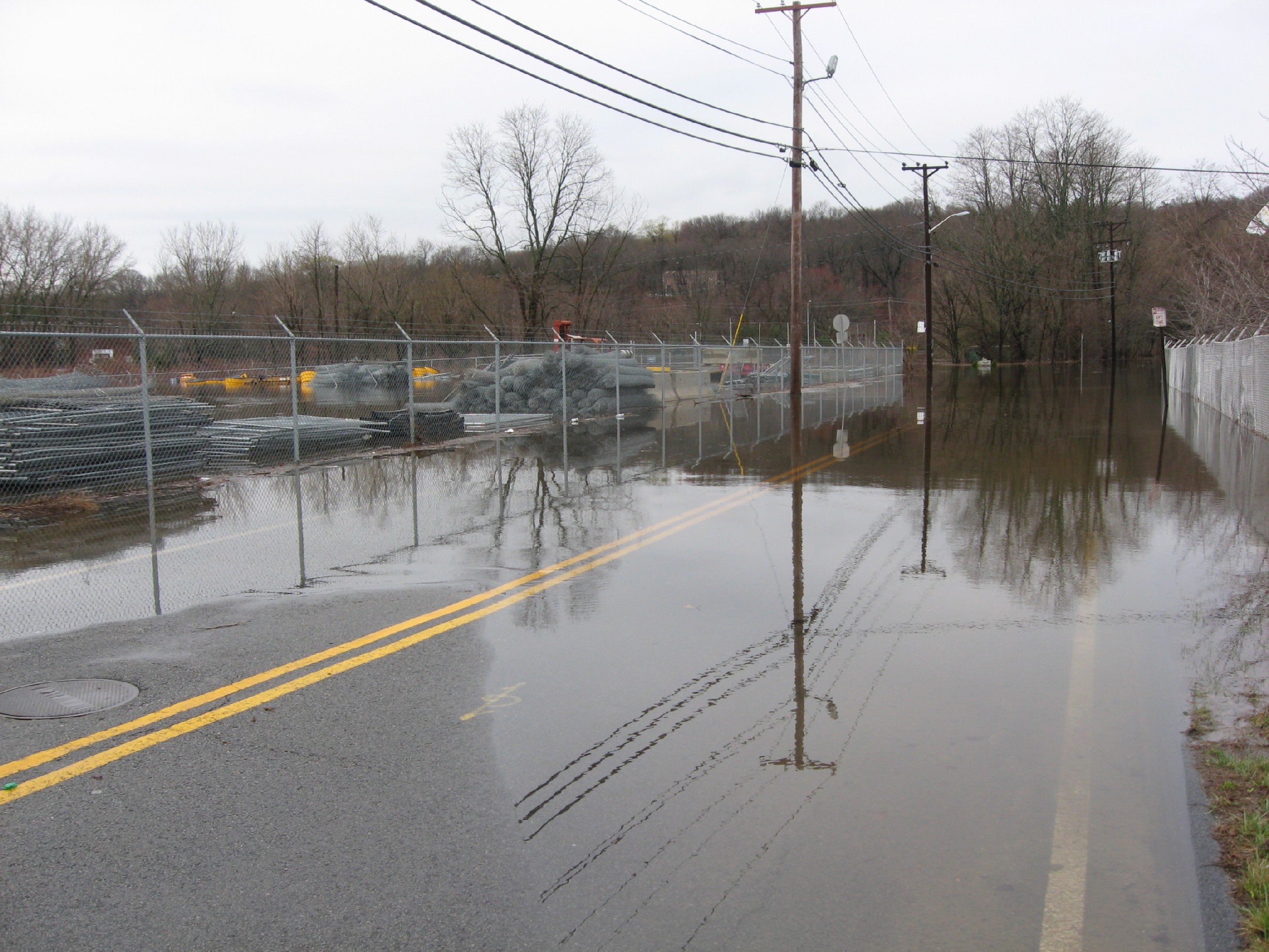 Significant Flooding Along the Blackstone River in Rhode Island