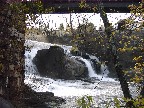 Photograph of the Otter Creek at Center Rutland, VT (CENV1) upstream falls