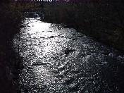 Photograph of the Otter Creek at Center Rutland, VT (CENV1) looking upstream