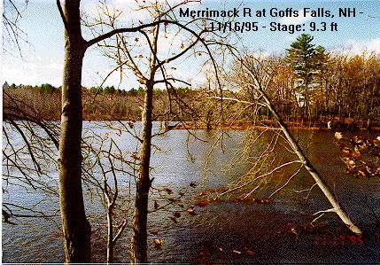 Photograph of the Merrimack River at Goffs Falls, NH (GOFN3)