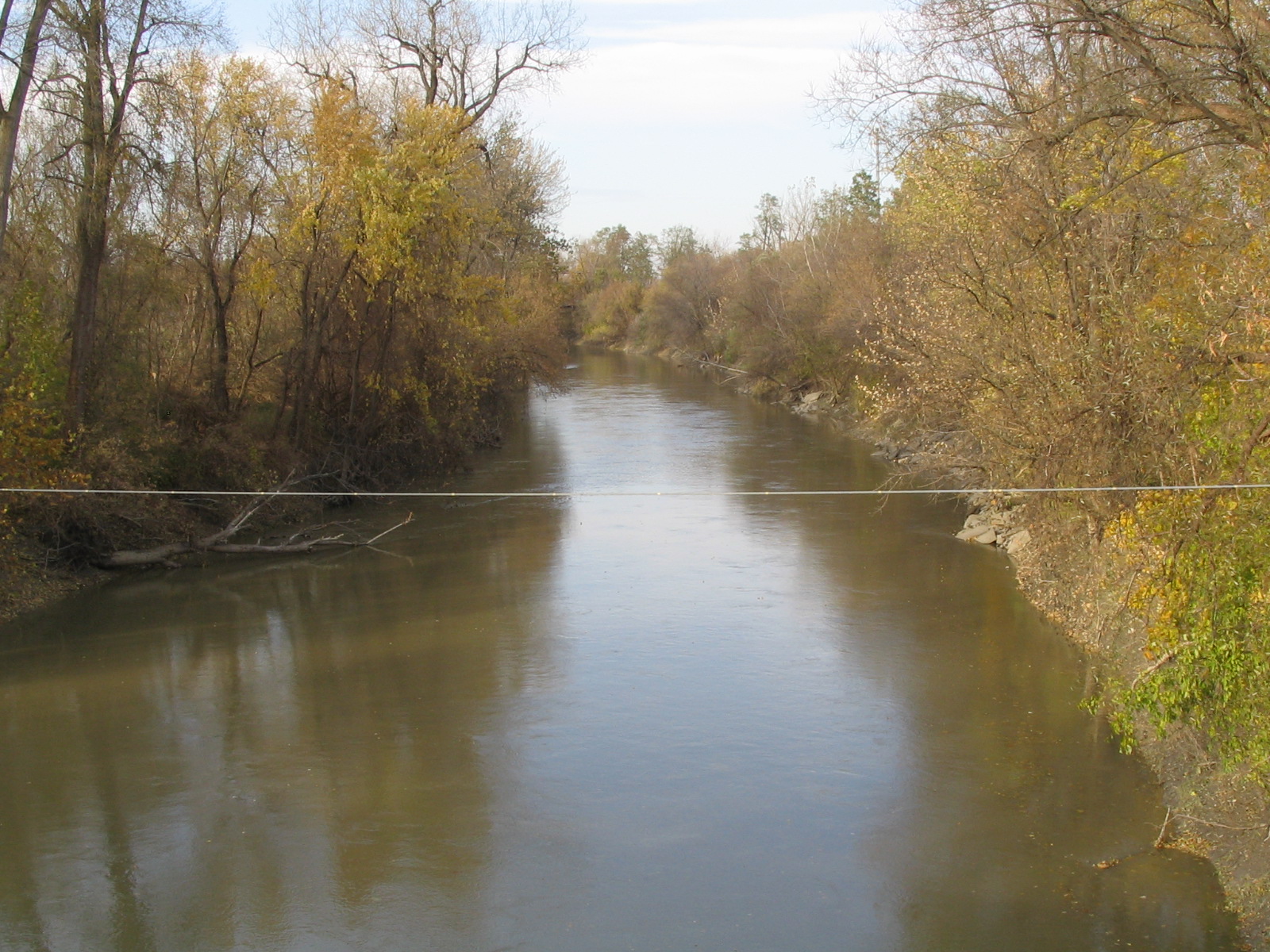 Photograph of the Genesee River at Avon, NY (AVON6)