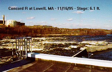 Photograph of the Concord River at Lowell, MA (LCNM3)