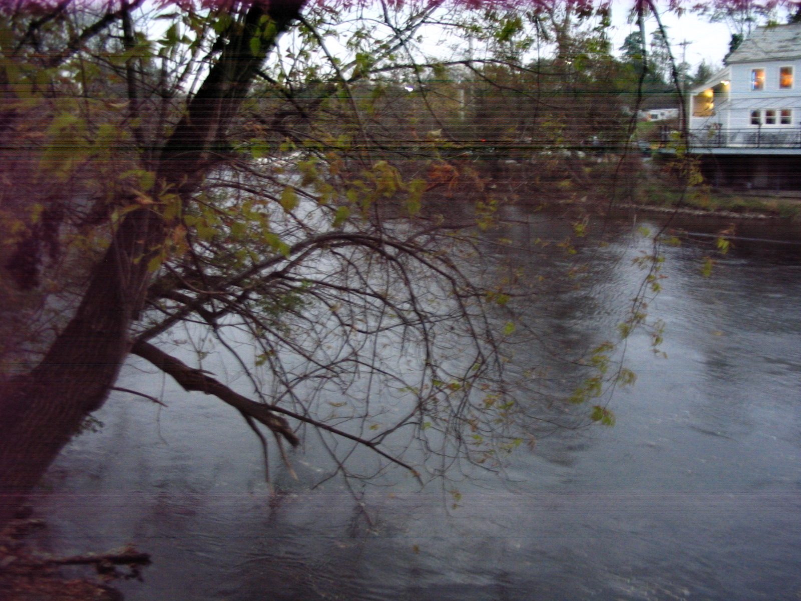 Photograph of the Otter Creek at Middlebury, VT (MDBV1) looking upstream
