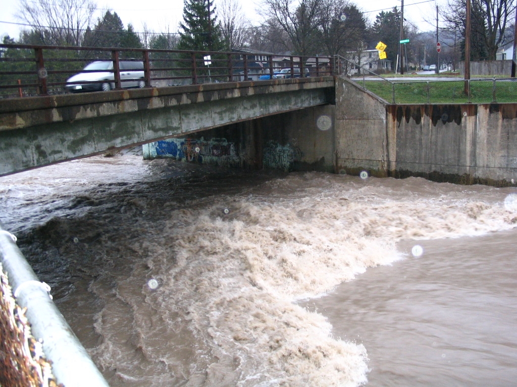 Photograph of the Onondaga Creek at Syracuse, NY (ONDN6)