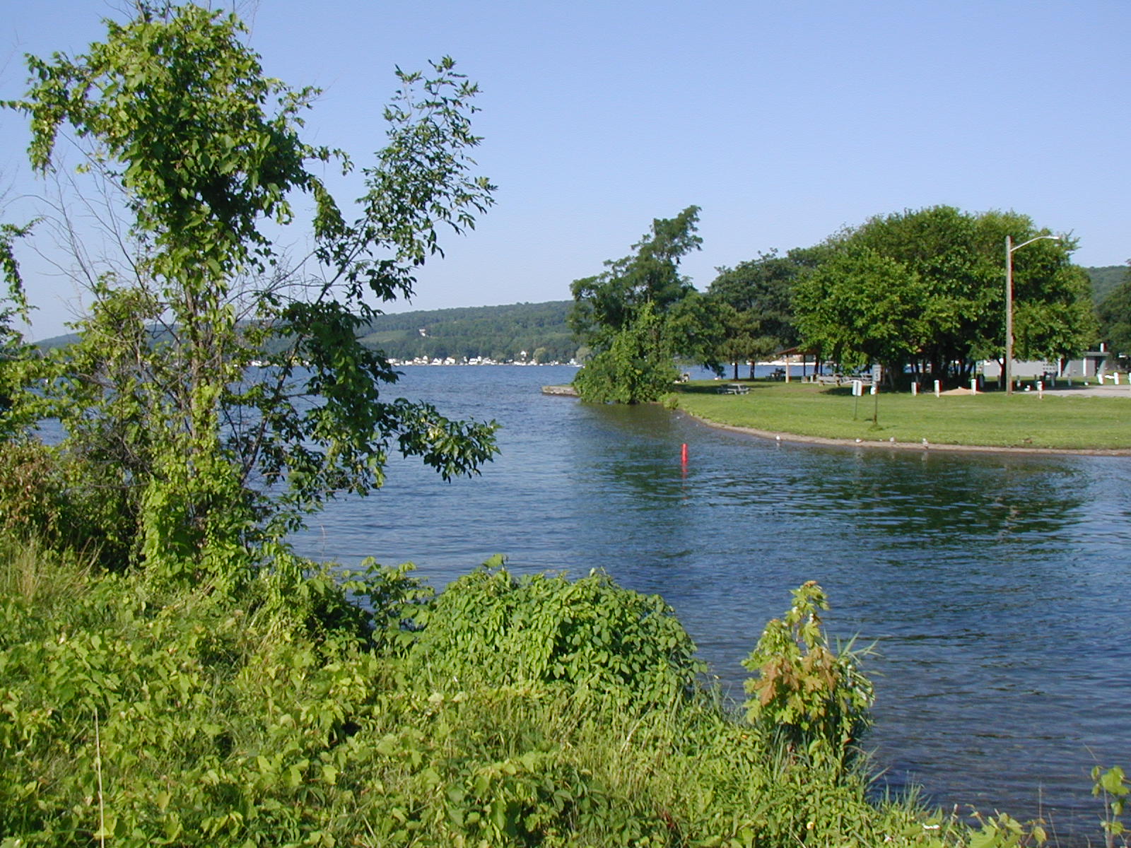 Photograph of the Keuka Lake at Penn Yan, NY (KKLN6)