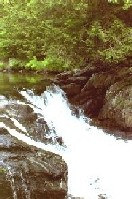 Photograph of the Missisquoi River downstream of North Troy, VT (NTYV1)