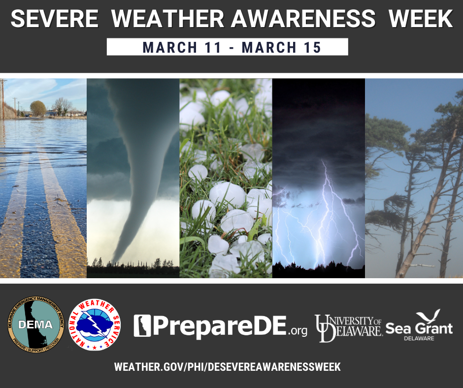 Severe weather awareness week banner