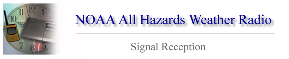 NOAA Weather Radio Signal Reception