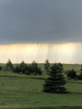 View of the June 7, 2020 storm reports over South Dakota