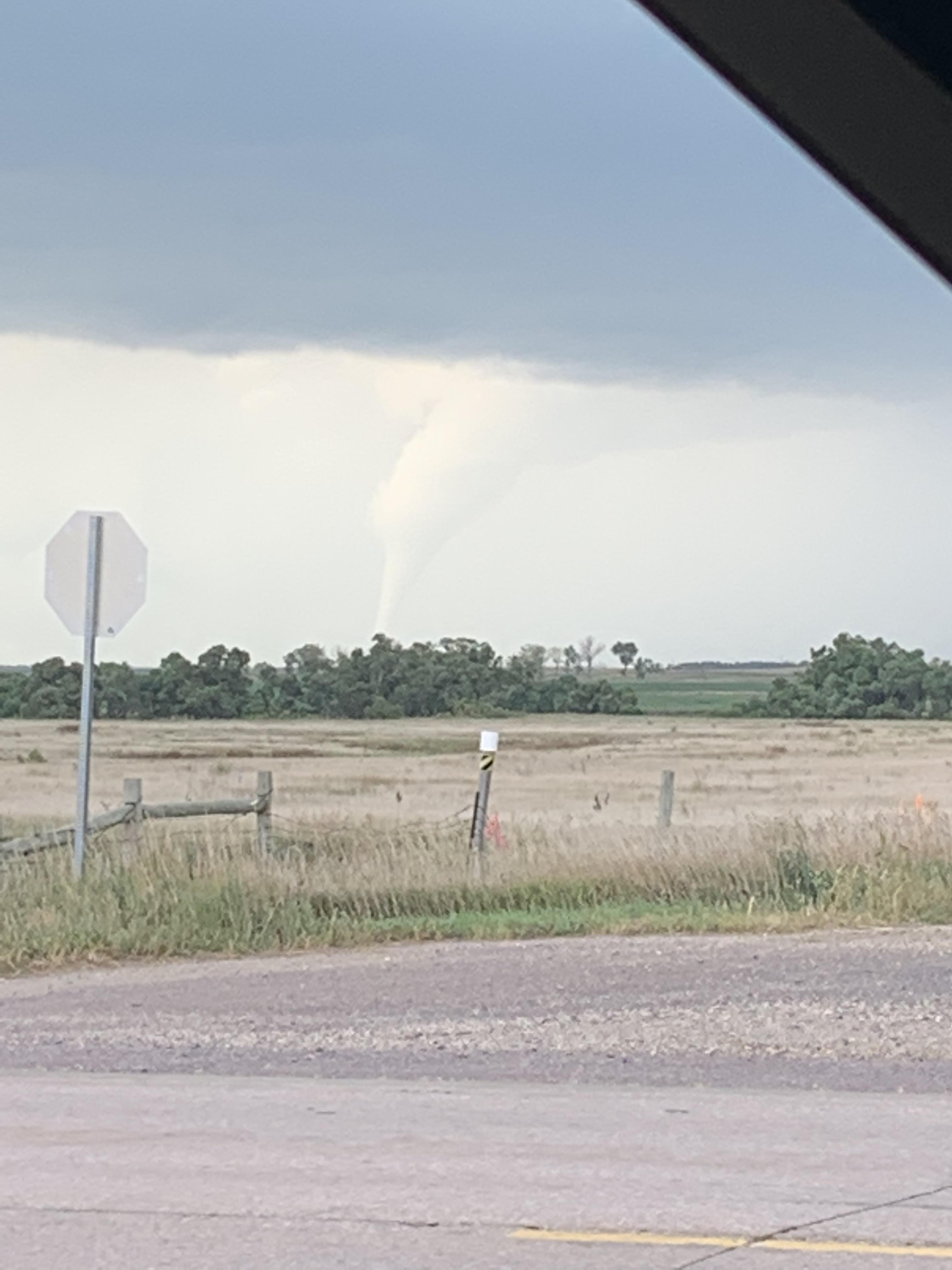 Tornado picture taken at 6:05pm in St. Lawrence, SD by Noah BeckÂ 