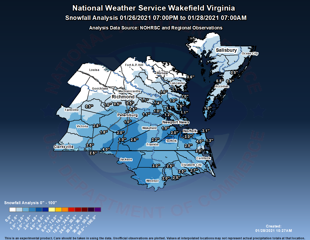 Snow Reports Jan 28th 2021