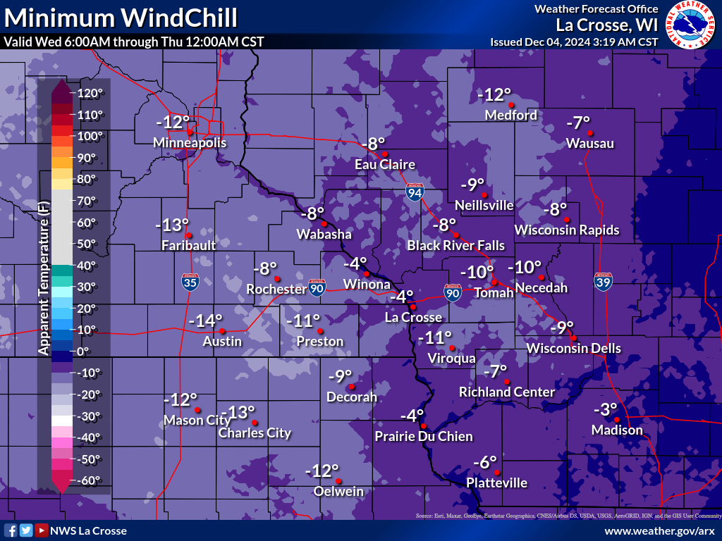 Forecast Wind Chill