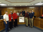 Oelwein stormready recognition ceremony