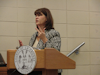 Linda Matti (Invited Speaker - Mayo Medical School's Administrator for Multicultural Education and Leadership Development, Rochester, MN) giving her presentation on "Multi-Culturalism Challenges & Opportunities"