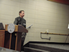 Matt Friedlein (MPX Forecaster) giving his presentation on "Visions Taught in the 2011 National Weather Service Leadership & Excellence Development (LEAD) Course"