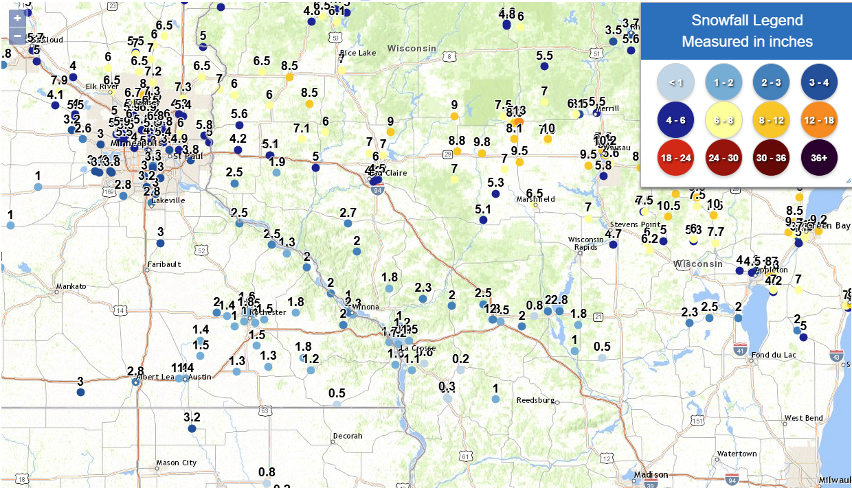 Snow Map