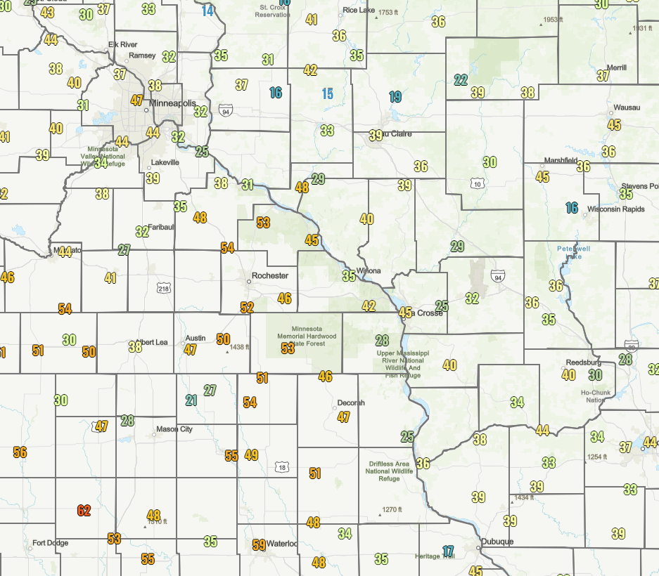 Snowfall Map