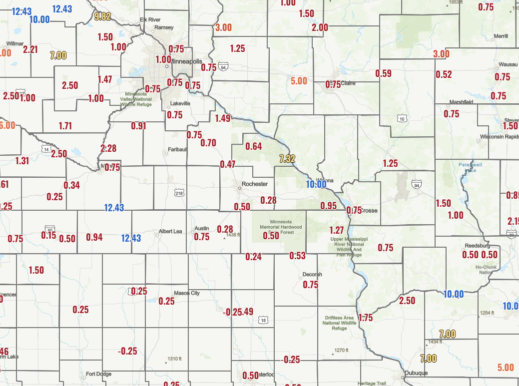 Snowfall Map