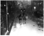 Women walking on Minneapolis sidewalk during Armistice Day blizzard    Source: Minneapolis Star Journal
