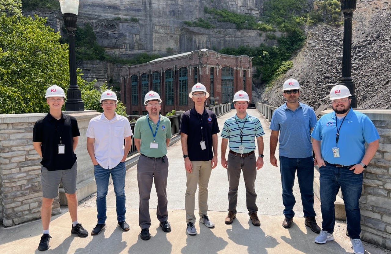 NWS group visits a local hydro dam
