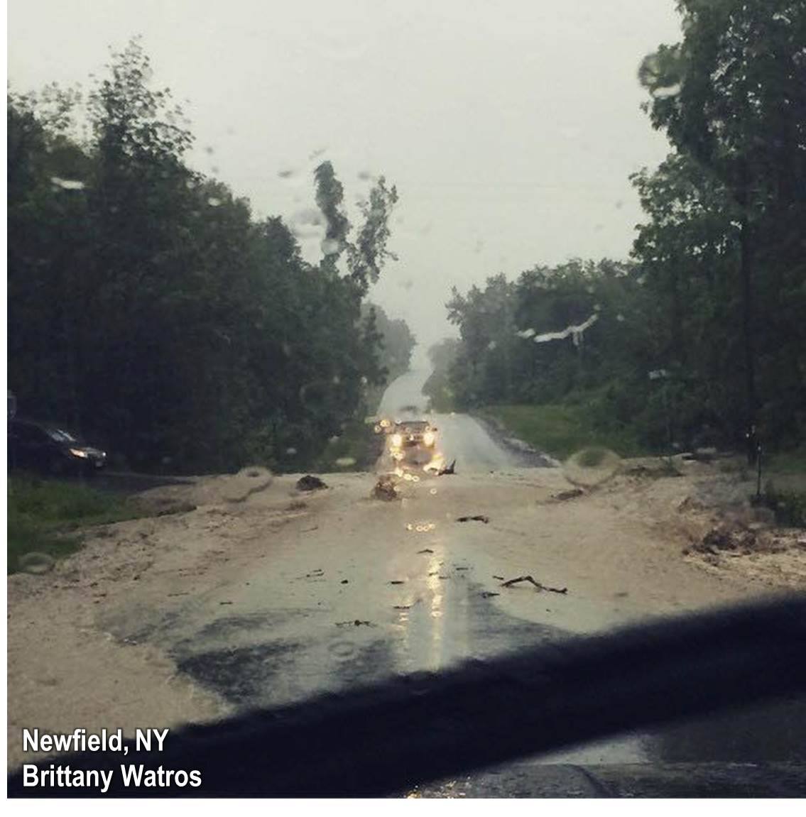 Flooding images.