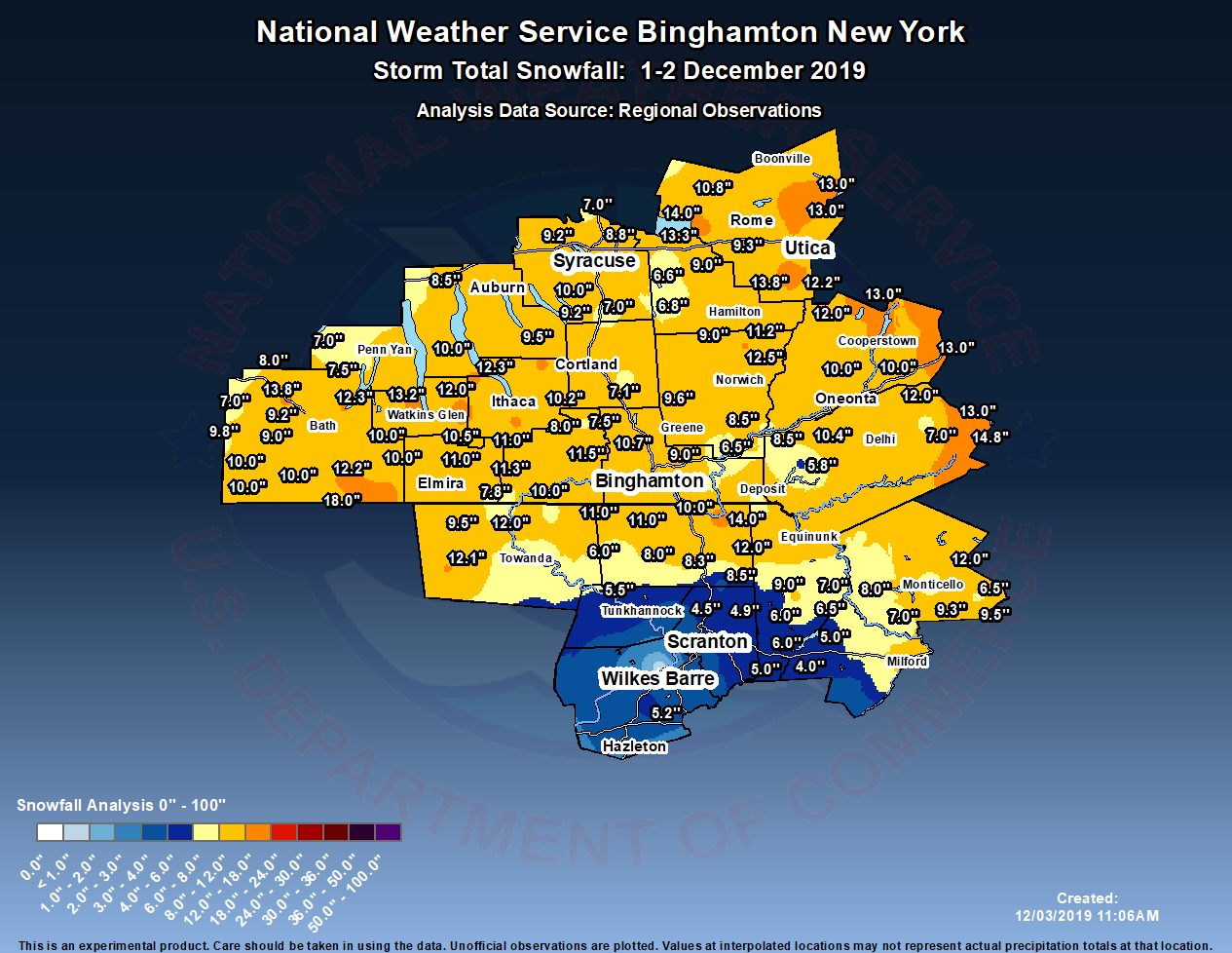 Winter Storm December 1 To 2 2019