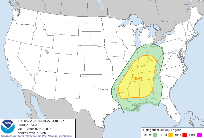 Day 2 Outlook 1130 am