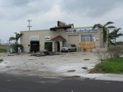 Damage to Business on Loop 499 (click to enlarge)