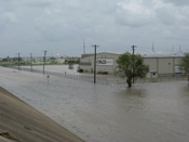 Flooding along federal highway 77, Valco Bioenergy (click to enlarge)