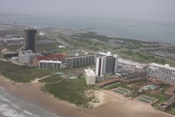 Damage to the Radisson Resort, SPI (lower right corner; click to enlarge)