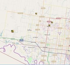 Preliminary damage reports from October 13, 2015 (courtesy of Iowa State Mesonet)