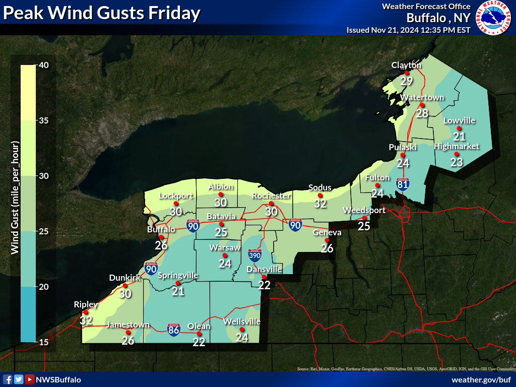 Max Wind Gust Day 2