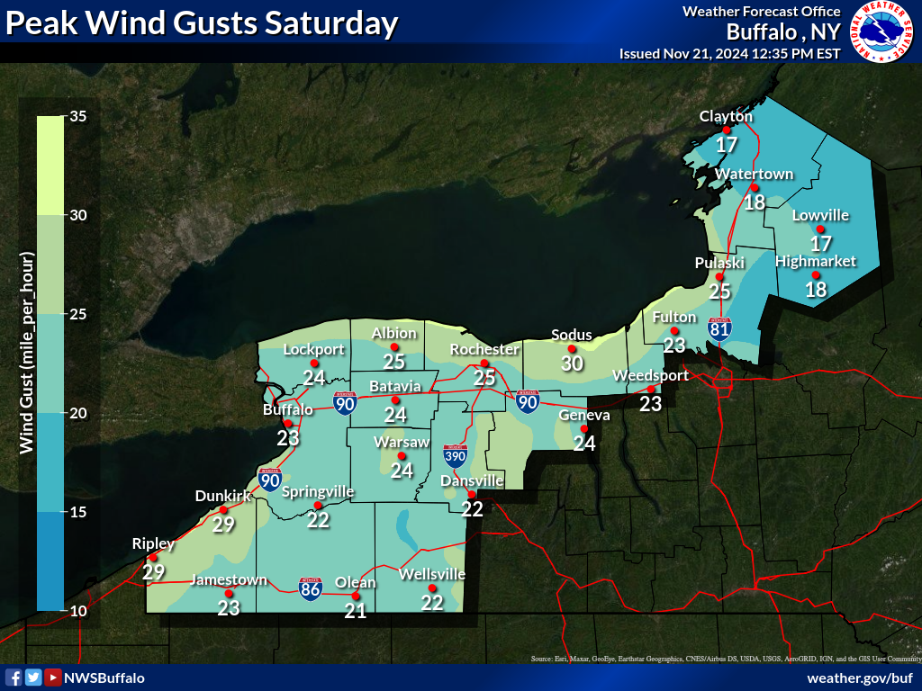 Max Wind Gust Day 3