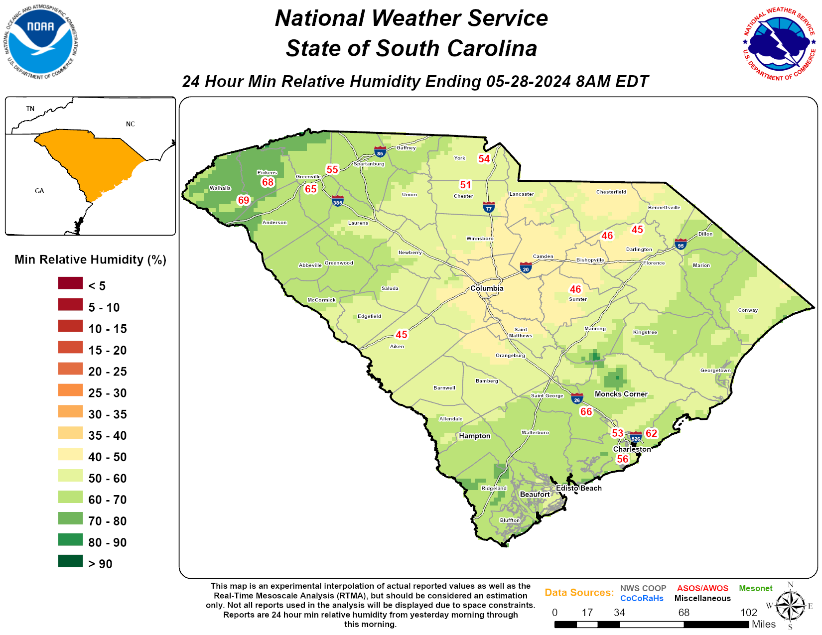 Sc Cwp Reciprocity Map United States Map