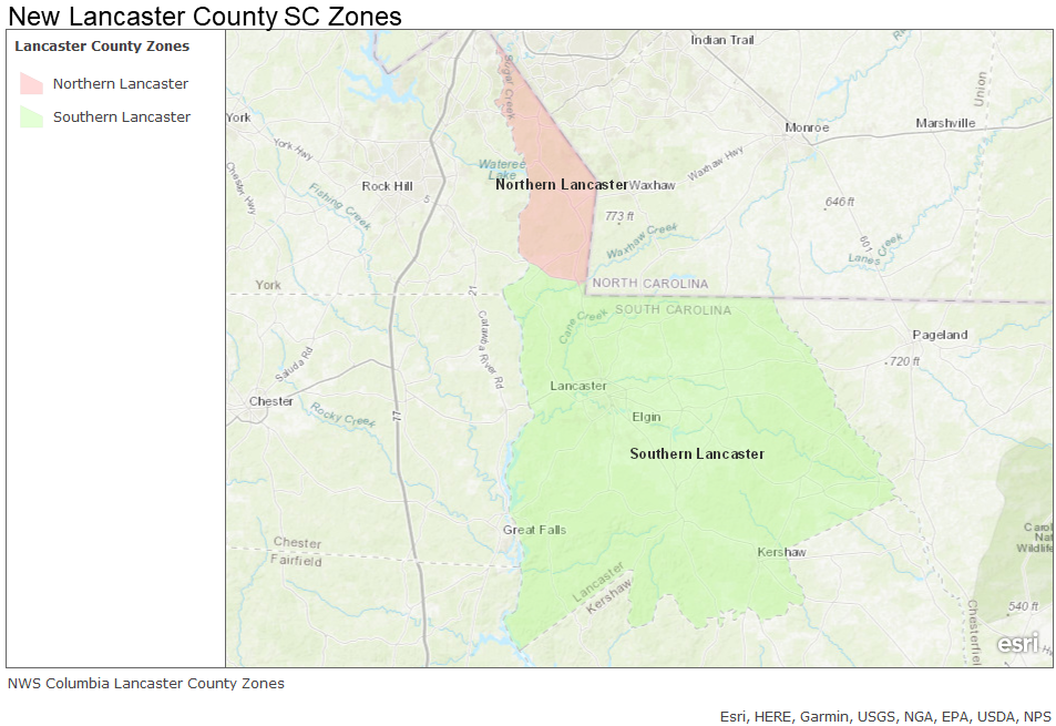 Lancaster County SC Zone Changes