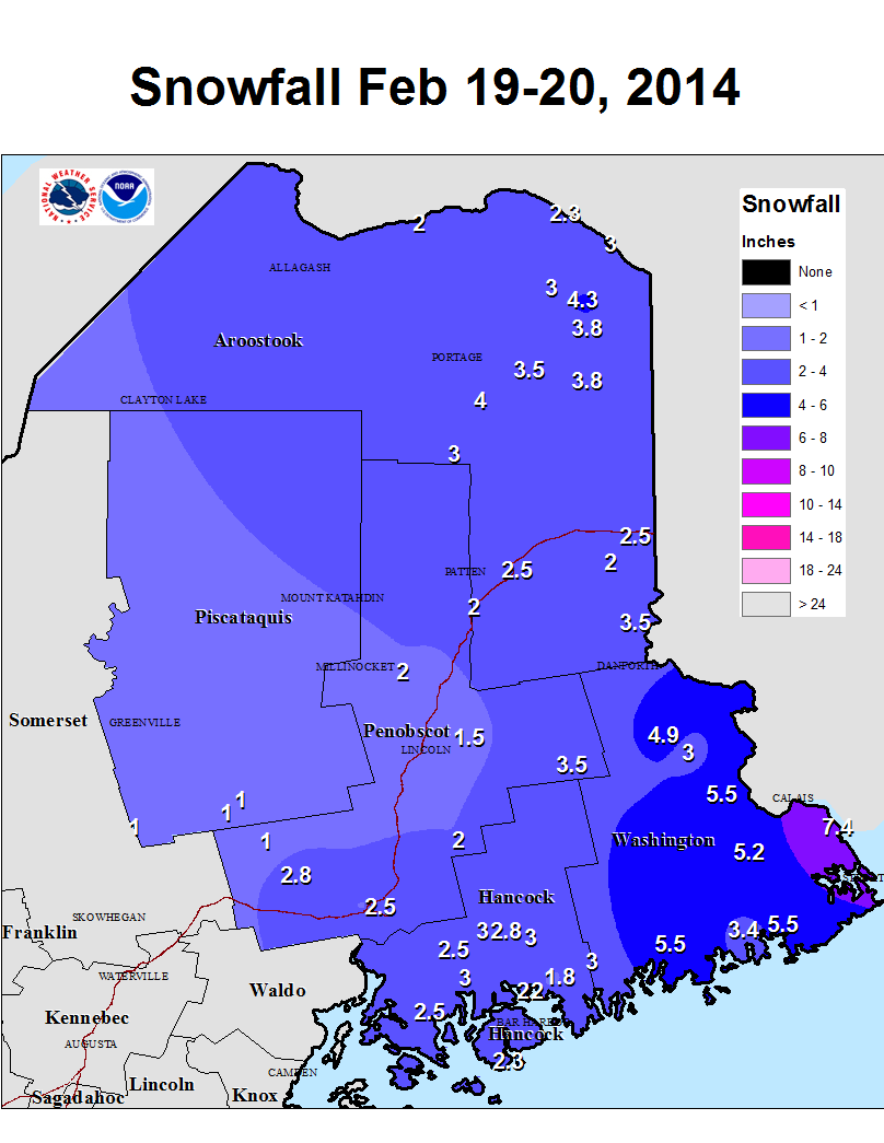 Storm Total Maps