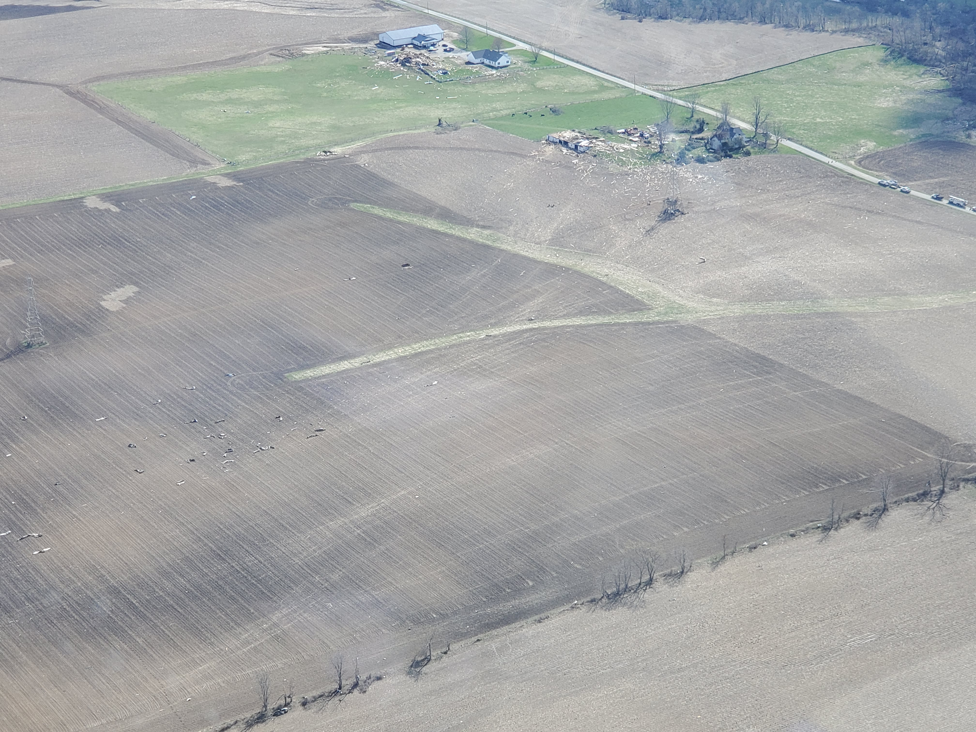 flyover photos courtesy of WEWS Brian Shaw Shelby, OH April 14, 2019