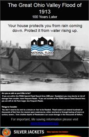 Great Ohio Valley Flood of 1913 Flood Insurance Poster