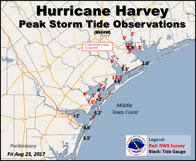 Major Hurricane Harvey - August 25-29, 2017