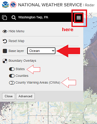 change map and background options