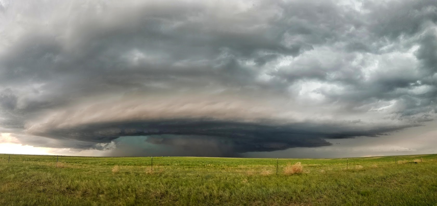 Supercell west of Cheyenne